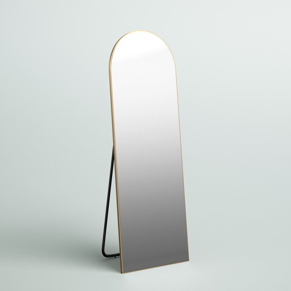 Mercury Row® Greta Sleek ArchedTop Wall Mirror & Reviews Wayfair